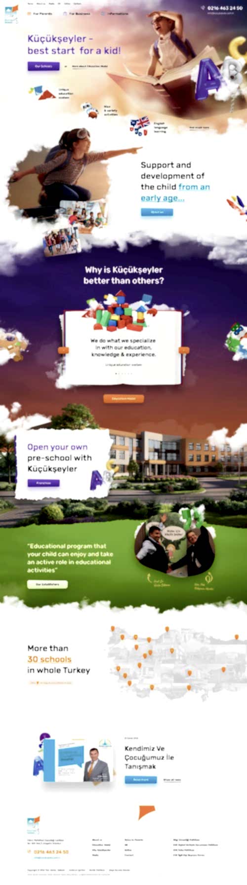 Eğitim Kurumu Web Sitesi