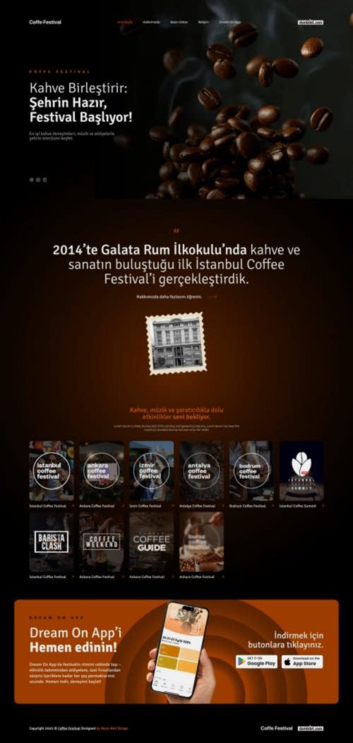 Festival Web Sitesi