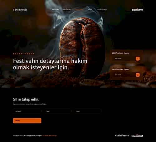 Festival, Fuar Web Tasarımı