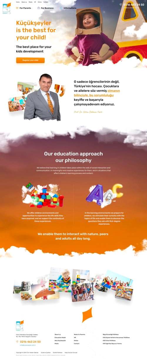 Eğitim Sektörü web yazılımı